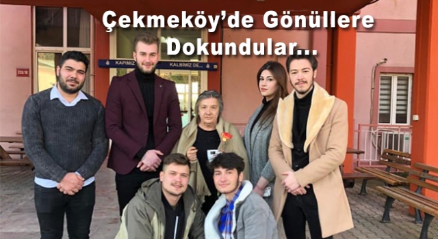 Gönüllü Gençler Çekmeköy’de Gönüllere Dokunuyor…