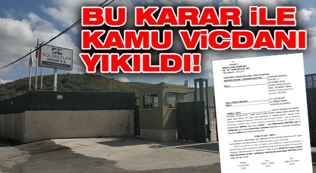 Bu karar ile Kamu Vicdanı yıkıldı...